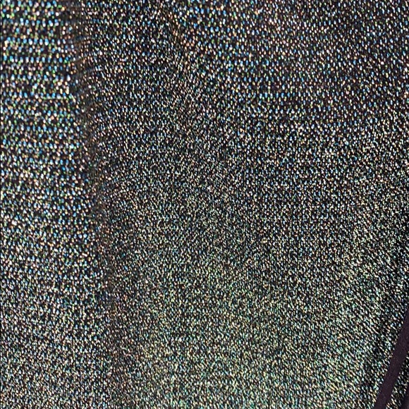 Emerald Sparkling Halter Dress - Picture 3 of 3